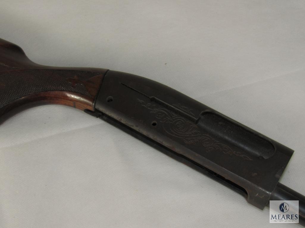 Remington 1100 receiver assembly with Checkered Wood stock