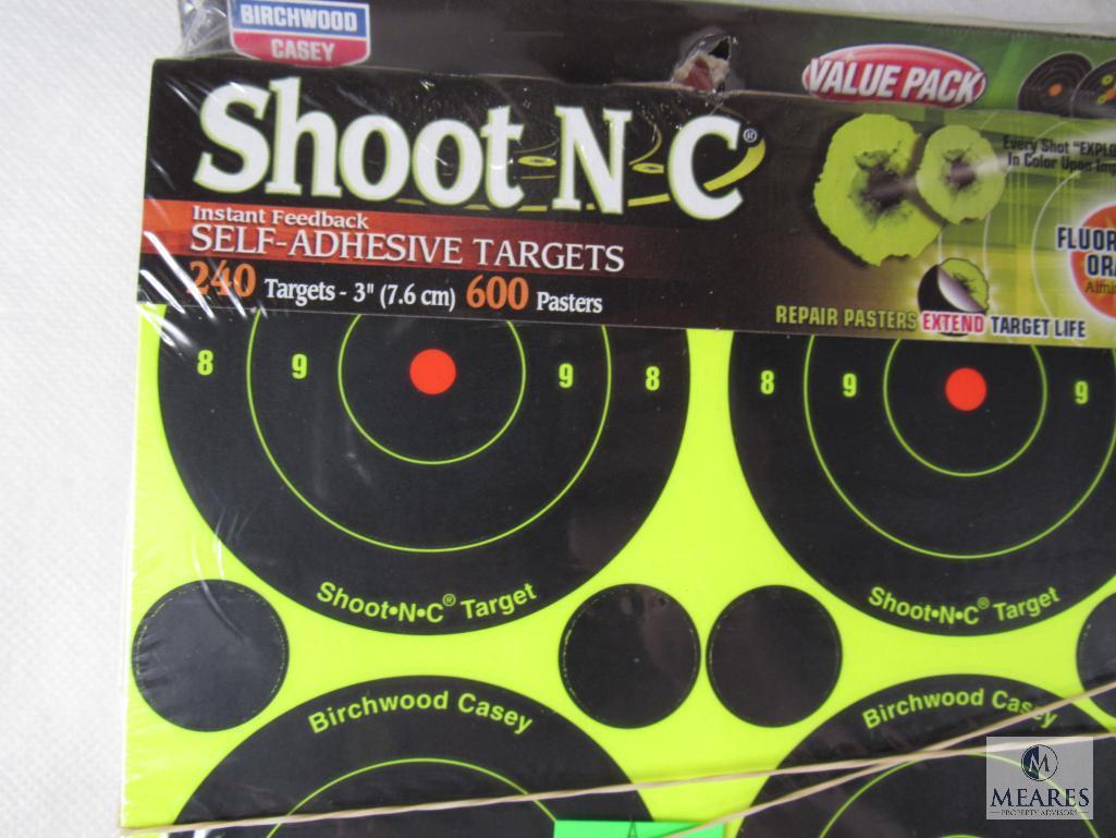 Huge Lot New Birchwood Casey Shoot N C Shooting Target Self Adhesive Stickers