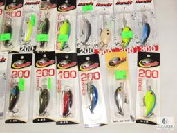 Lot 49 New Bandit Fishing Lures Crankbait various styles