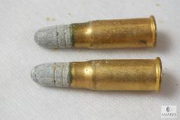 2 Rounds Vintage .41 swiss rimfire ammo