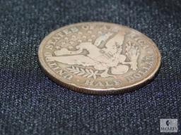 1912 Barber Silver Half Dollar