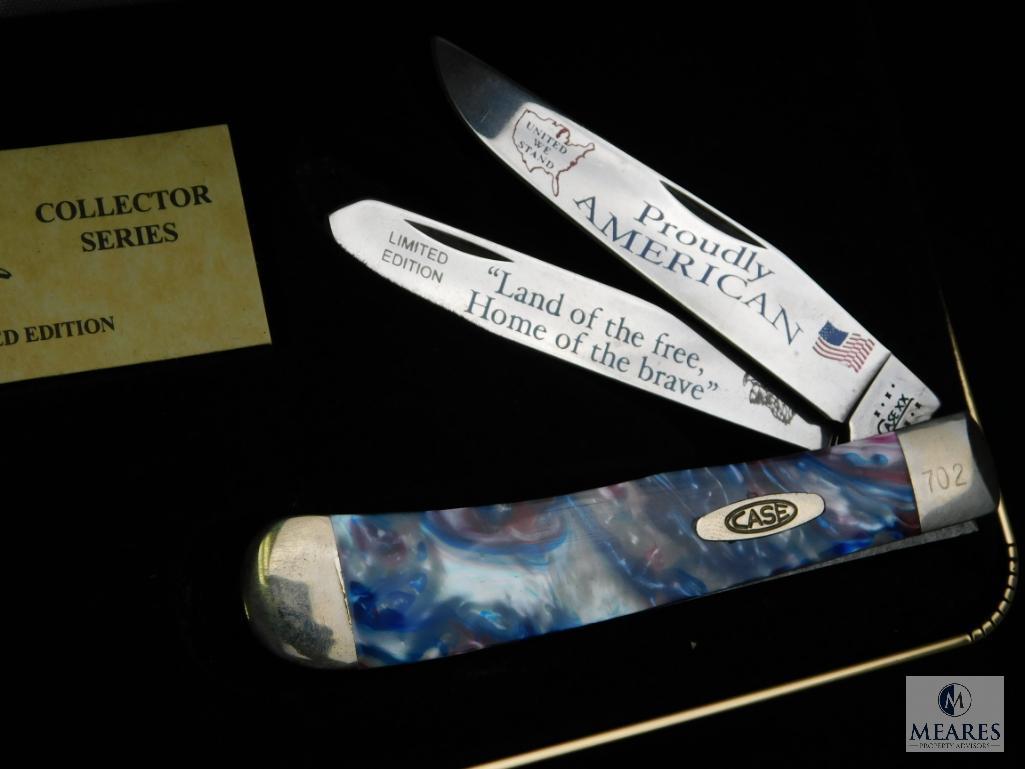 702 Case Collector Knife Proudly American Limited Edition