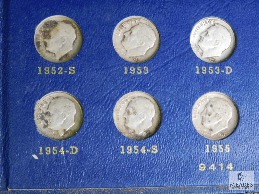 Franklin D. Roosevelt Dimes Collection 1946 to 1964-D