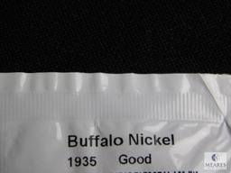 1935 Buffalo Nickel Good