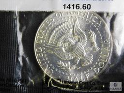 1964 Silver Kennedy Half Dollar Uncirculated