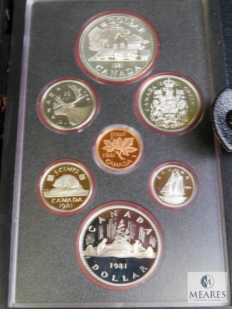 1981 Proof set Canada Canadian Collection in nice Booklet