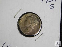 1931-S Mercury Dime