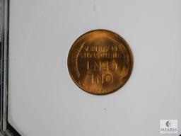 1950-S Wheat Cent PCI MS 67 RD