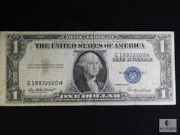 Lot 3 Blue Seal Silver Certificates 1957 & 1935