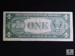 Lot 3 Blue Seal Silver Certificates 1957 & 1935