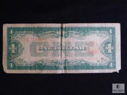 1928 Red Seal One Dollar Bill