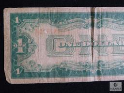 1928 Red Seal One Dollar Bill