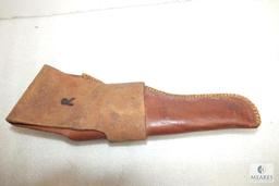 Vintage leather Holster fits 6-7.5" Ruger Blackhawk, Colt SAA