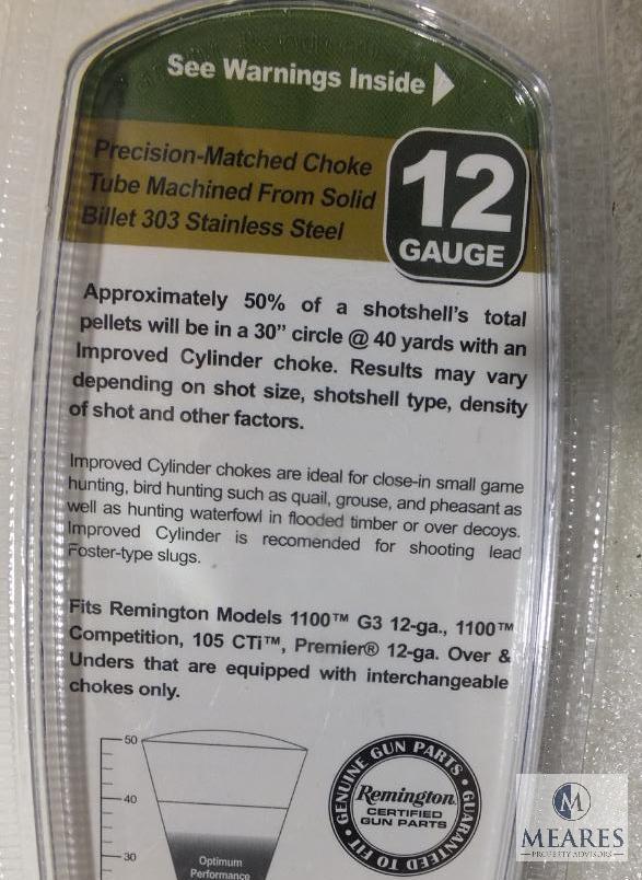 2 new Remington 12 Gauge improved cylinder choke tubes