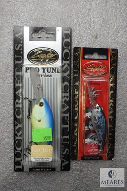 2 new Lucky Craft fishing lures