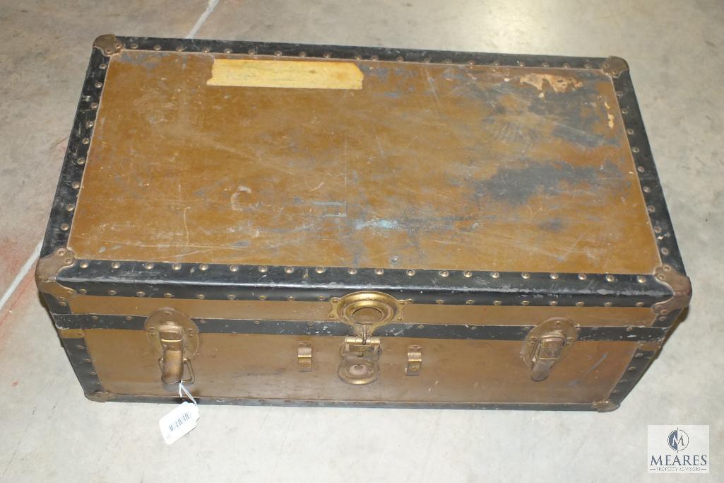 Vintage Footlocker Trunk chest