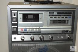 Vintage Cassette & 8 Track Player Sing Along Karaoke