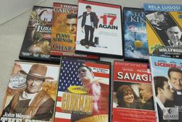 Lot of Mixture of VHS, DVDS