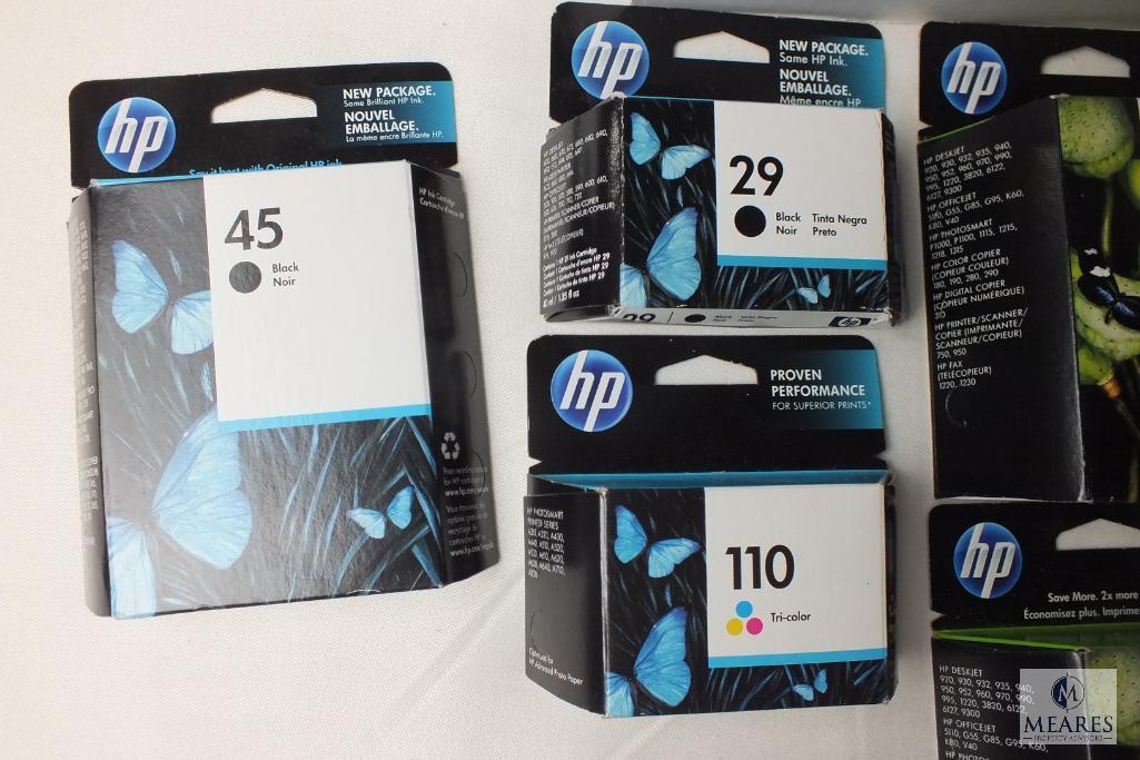 Lot o HP Hewlett Packard Printer Ink Cartridges