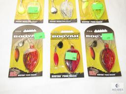 Lot 6 New Booyah Spinner Blade Fishing Lures