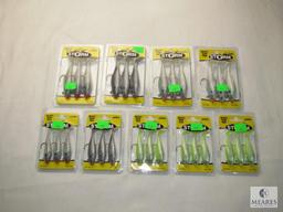 Lot 9 New Assorted Packs of Storm Fishing Lures