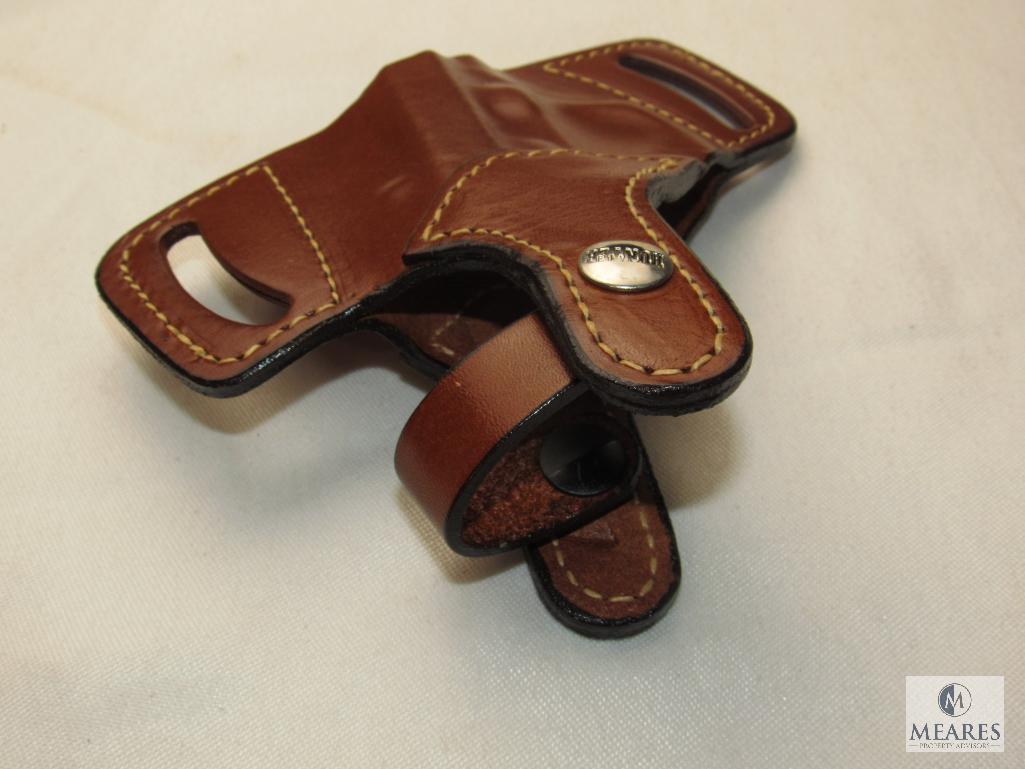 New Ambidextrous Hunter Leather Thumb Break Holster fits Beretta 92, 96 & Similar