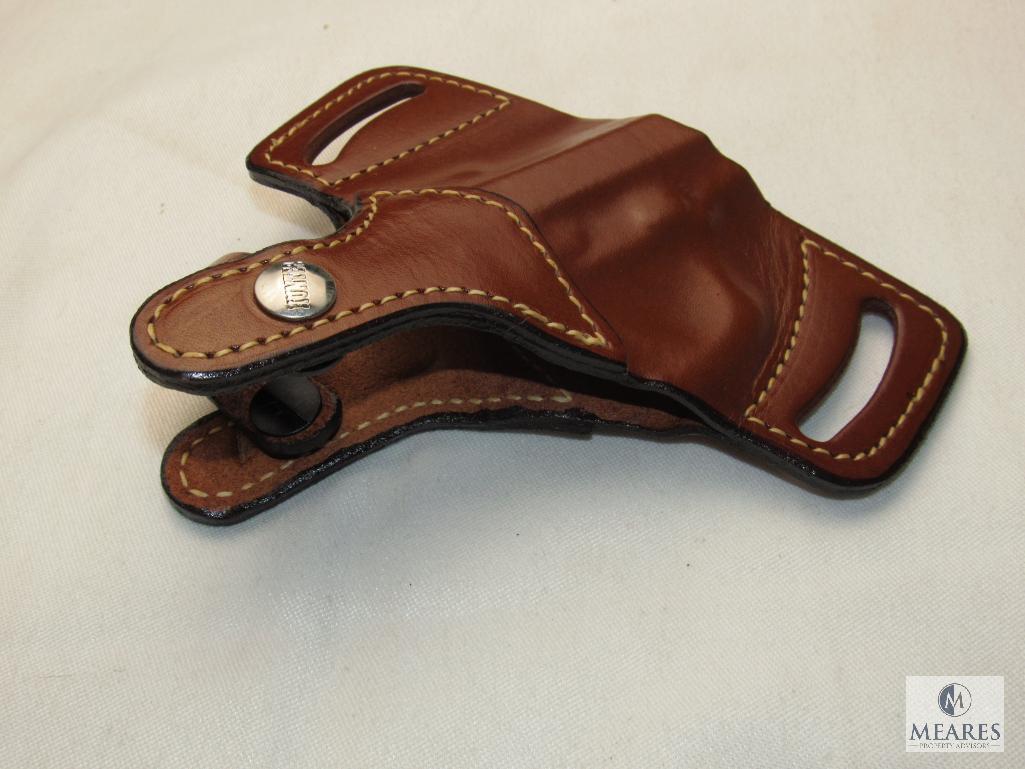 New Ambidextrous Hunter Leather Thumb Break Holster fits Beretta 92, 96 & Similar