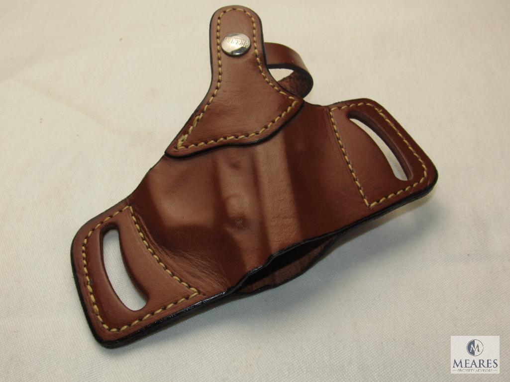 New Ambidextrous Hunter Leather Thumb Break Holster fits Beretta 92, 96 & Similar