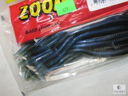 Lot 12 New Packs Assorted Fishing Worms