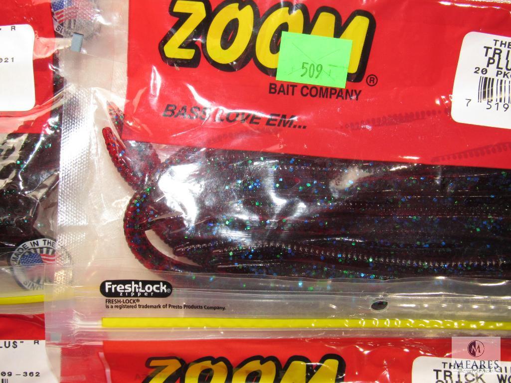 Lot 12 New Packs Assorted Fishing Worms