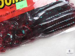 Lot 10 New Packs Assorted Fishing Worms