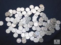 Approximately 1 pound of assorted Jefferson Nickels