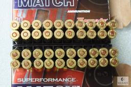 40 Rounds Hornady 5.56 NATO Superformance Match Ammo 75 Grain BTHP Ammunition