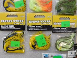 Assortment of fishing tackle