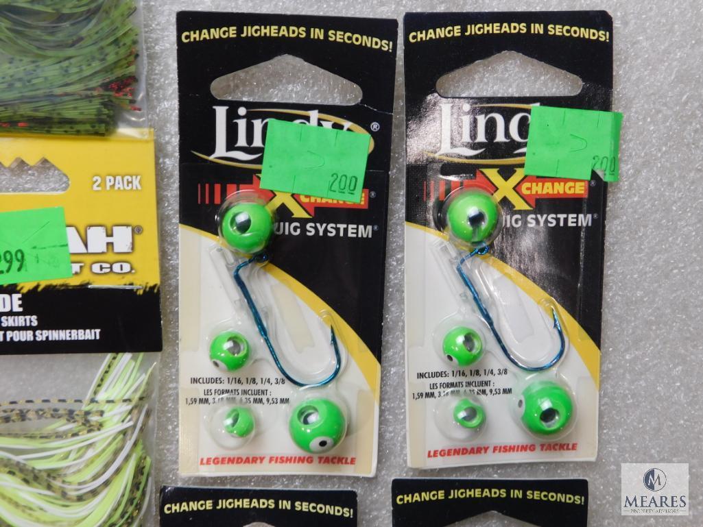 Assortment of fishing tackle