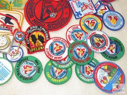 Large Lot of Various Patches & BSA Diamond Jubilee 1985 Collection w/ Bolo, Charm, +