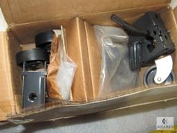Craftsman Caster Set (appears new in box) & 12 Volt Air Pump