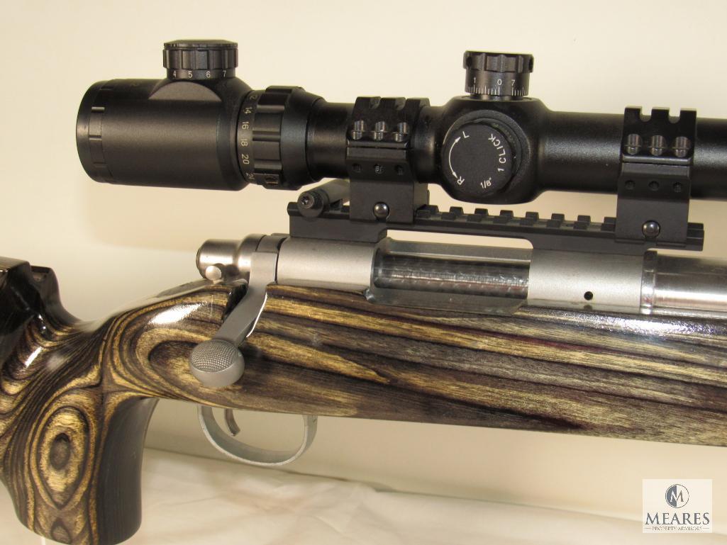 Remington 700 Bolt Action 7mm-08 Rifle w/ 10-40x52 Scope