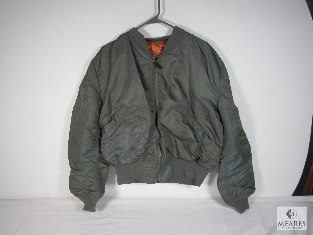 Mens Vintage US Air Force Flying Jacket Size XL / Extra Large