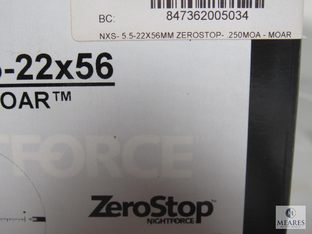 Nightforce Rifle Scope C434 NXS 5.5-22x56 .25MOA