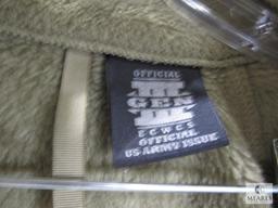 Official US Army Issue GEN III Polartec Fleece Jacket Desert Sand Color