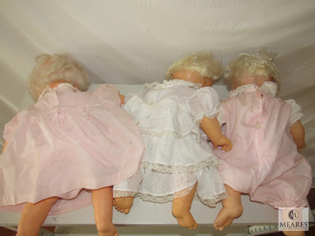 Lot 5 Assorted Hasbro Baby Dolls each approximately 17"