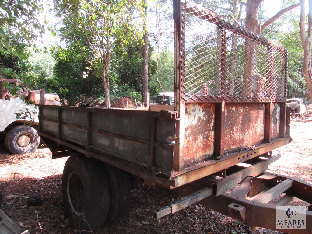 Flatbed turned Utility Trailer approximately 6' x 5'