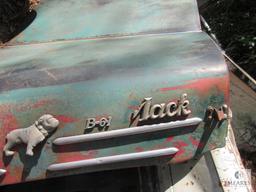 Lot Mack Truck Parts - Hood and Fenders & Old Gas Tank