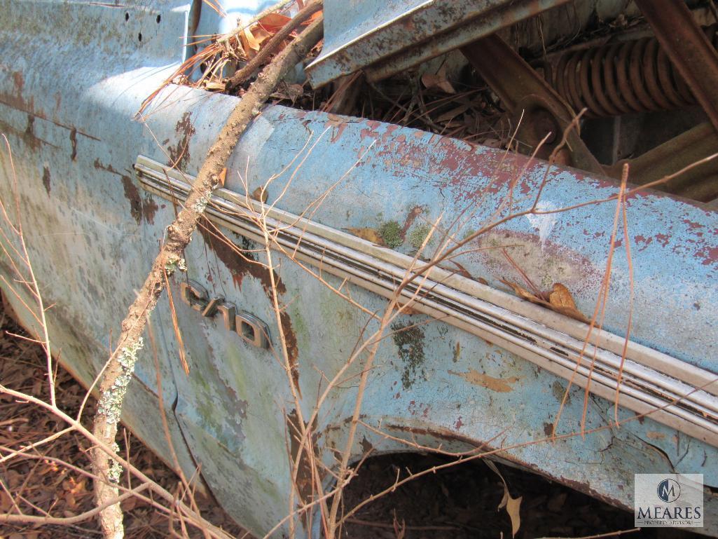 1969 Chevrolet Chevy C/10 Truck long bed for Parts or scrap