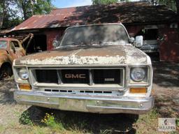 1973 GMC Custom Tow Truck Power Operator for Parts or scrap