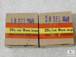 Rare 50 rounds 9mm LARGO ammo