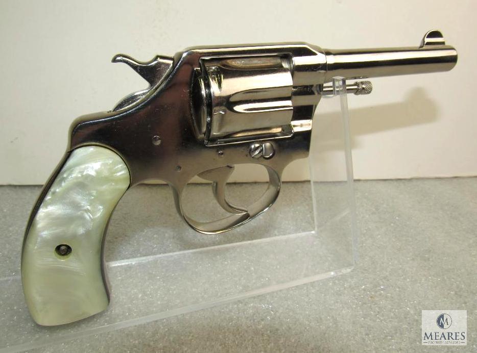 Nickel Colt Pocket Positive chambered in .32 Colt