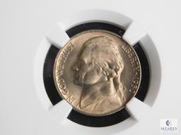 NGC Graded 1950-D Jefferson nickel