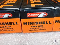 Lot 100 Shells 12 Gauge MINISHELL  1-3/4" Lead Slugs